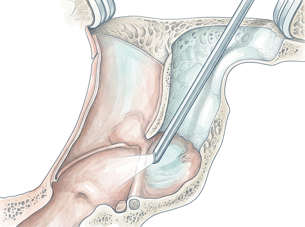 Endoskopische Mittelohrchirurgie