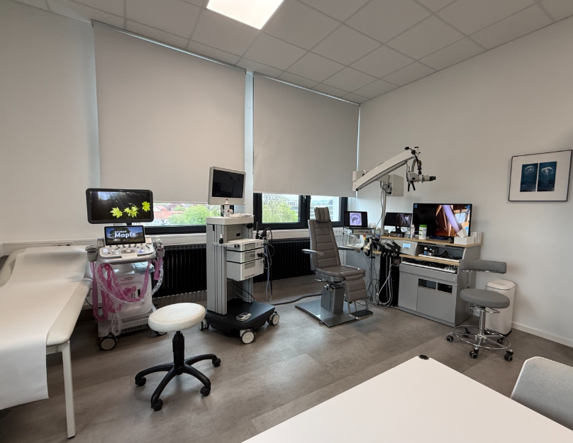 Sala de tratamiento de Kopfzentrum Bielefeld